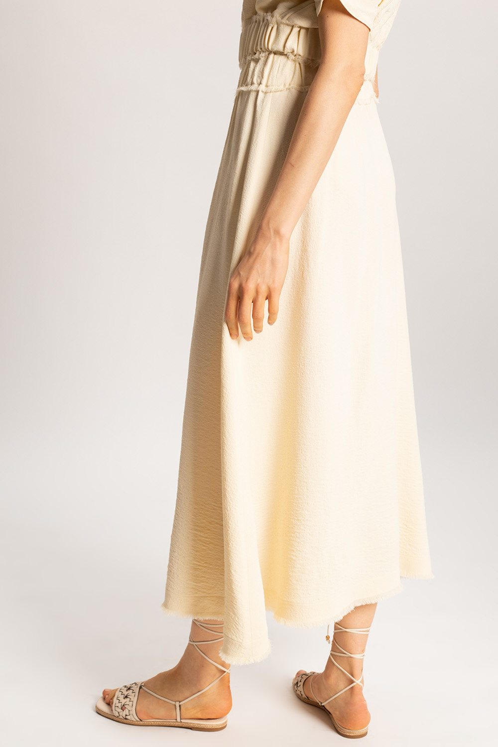 Toteme Skirt with raw edge